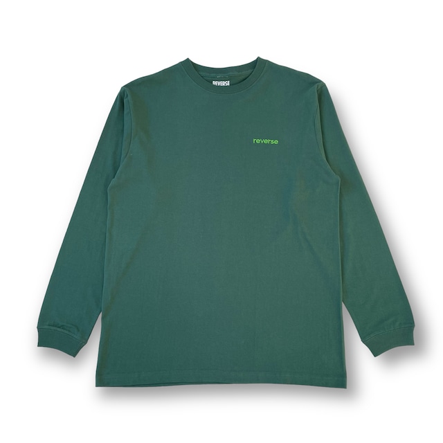 Reverse Original - Logo L/S Tee - Green