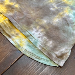 ナスングワム×ジャバラ【Nasngwam×JAVARA】Essential TieDye Tanktop (forest) Lサイズ