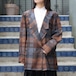 EU VINTAGE KLEIN PARIS PETIT PATTERNED DESIGN TAILORED JACKET/ヨーロッパ古着柄デザインテーラードジャケット