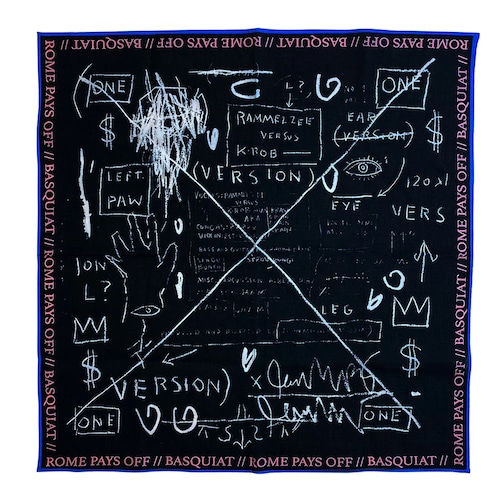 Basquiat "Beat Bop" Bandana