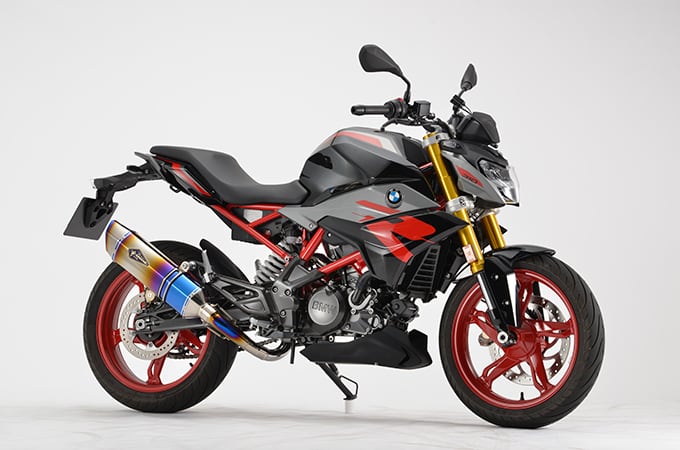 G310GS/R('23～) GTスペック フルエキゾースト チタンドラッグブルー