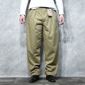 dead stock design wide chino pants