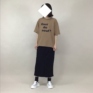 【enough for me】ロゴ半袖Tシャツ（25-0439）
