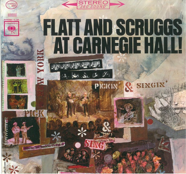 FLATT & SCRUGGS / AT CARNEGIE HALL! (LP) USA盤