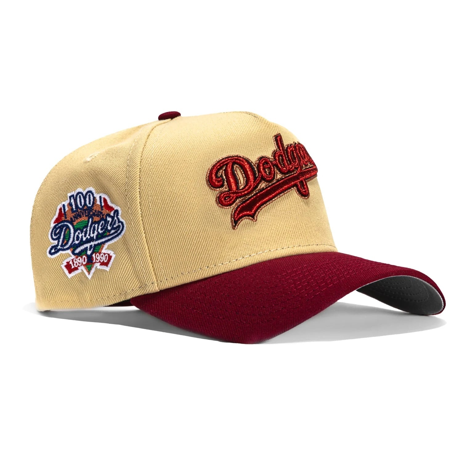 ニューエラ キャップ ロサンゼルス ドジャース NEW ERA MLB 9FORTY A-FRAME LOS ANGELES DODGERS  100TH ANNIVERSARY PATCH SNAPBACK