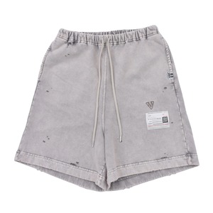 【Maison MIHARA YASUHIRO】BLEACHED SWEAT SHORTS