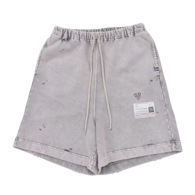 【Maison MIHARA YASUHIRO】BLEACHED SWEAT SHORTS