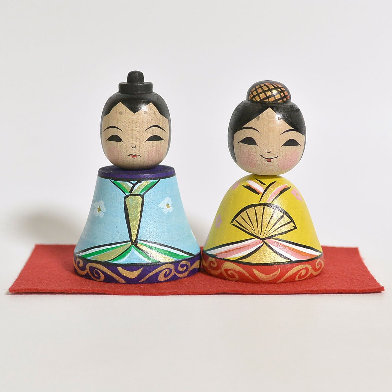 こけし 2体 こけし2体美品