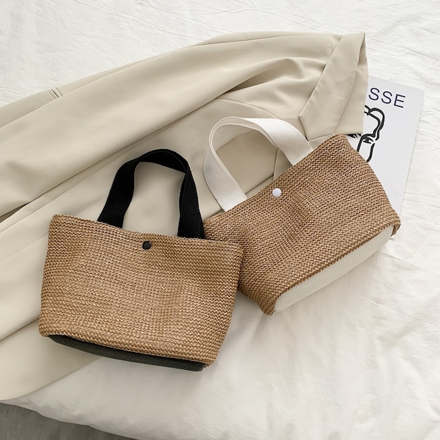 straw Woven Beach Holiday Bag　2326