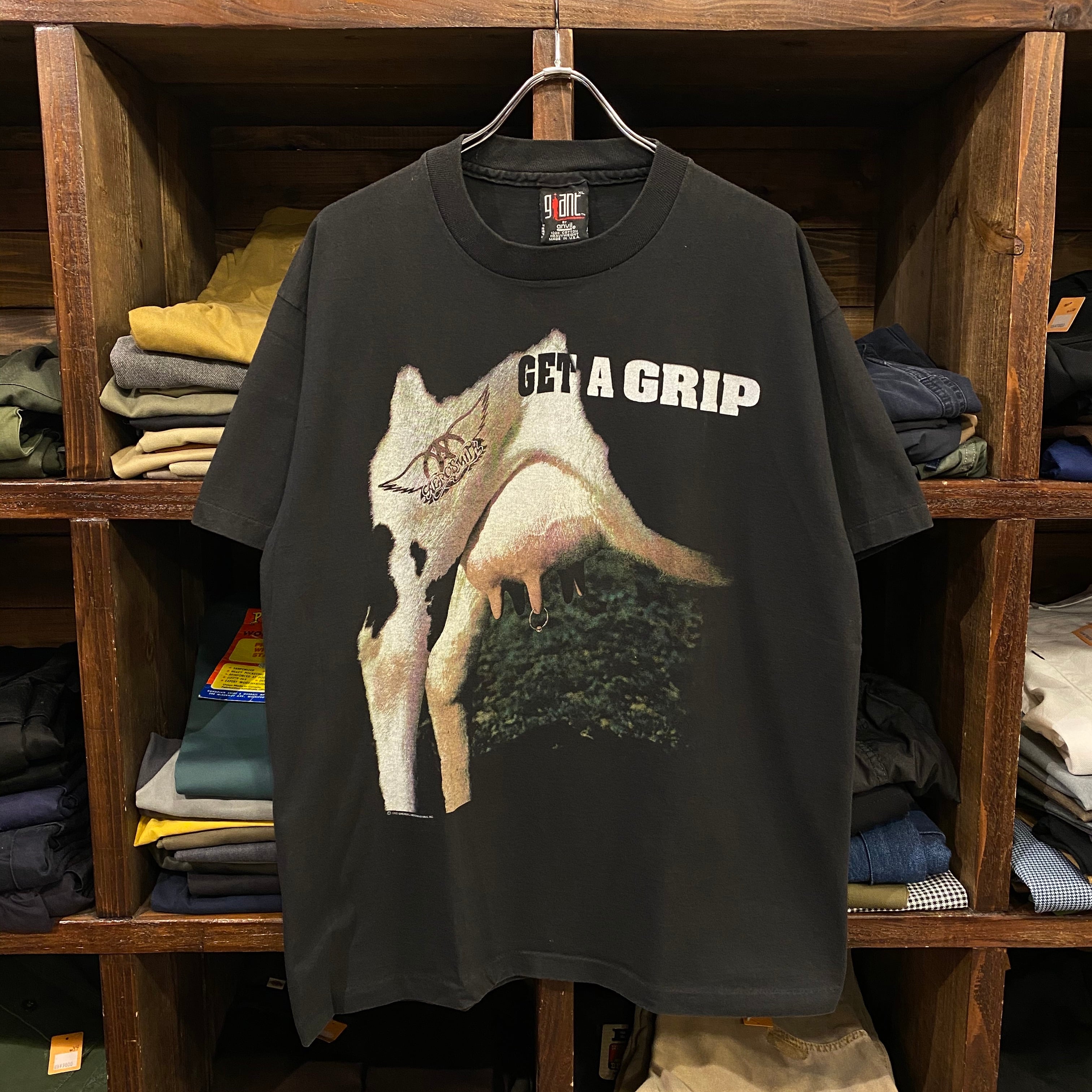 90s Aerosmith Tシャツ GET A GRIP | VOSTOK 