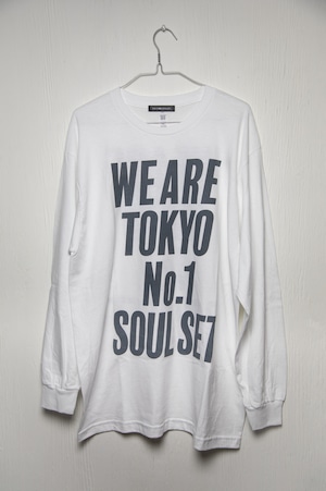 WE ARE T1SS Tee "WHITE + GREY"