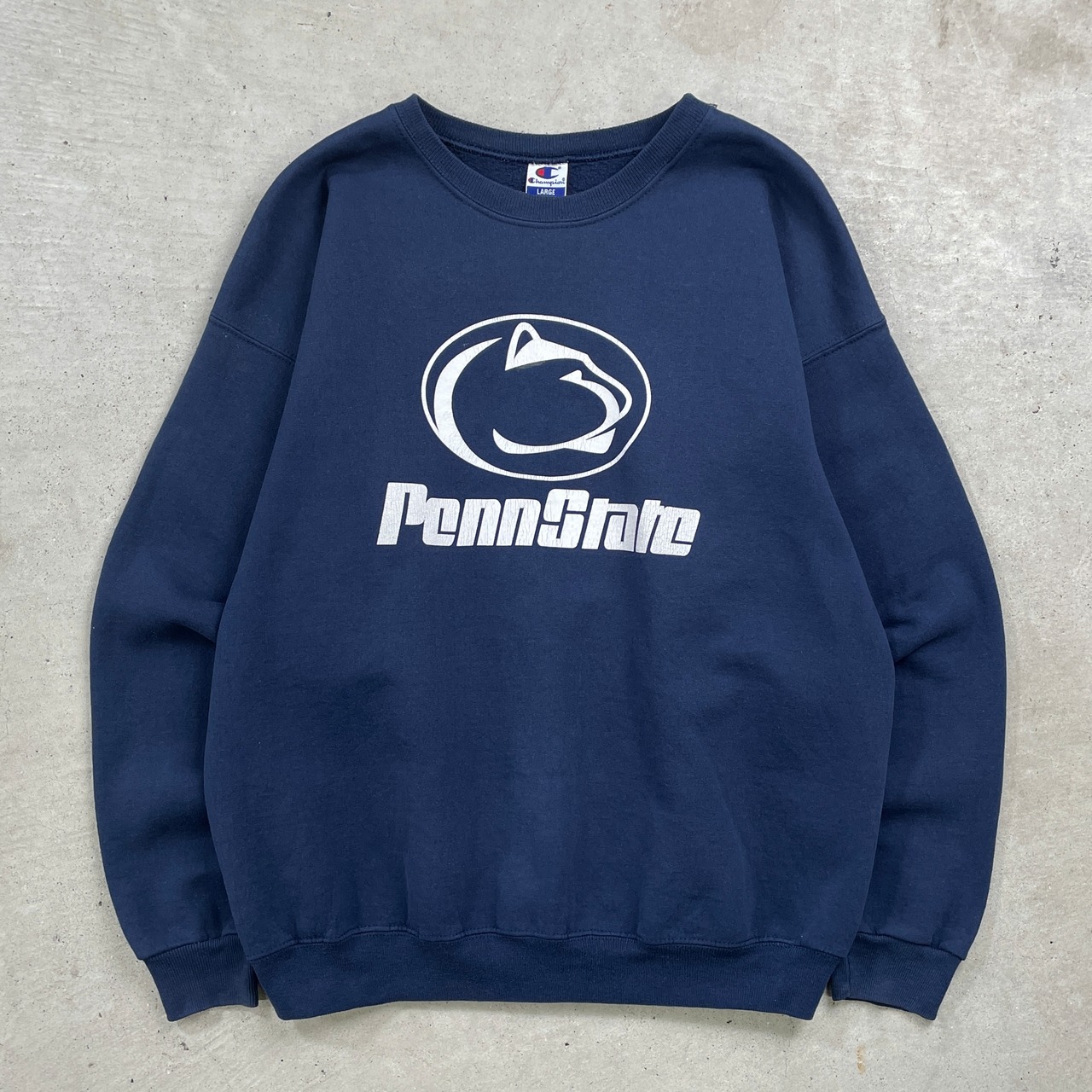 90年代 Champion チャンピオン スウェットシャツ カレッジプリント 