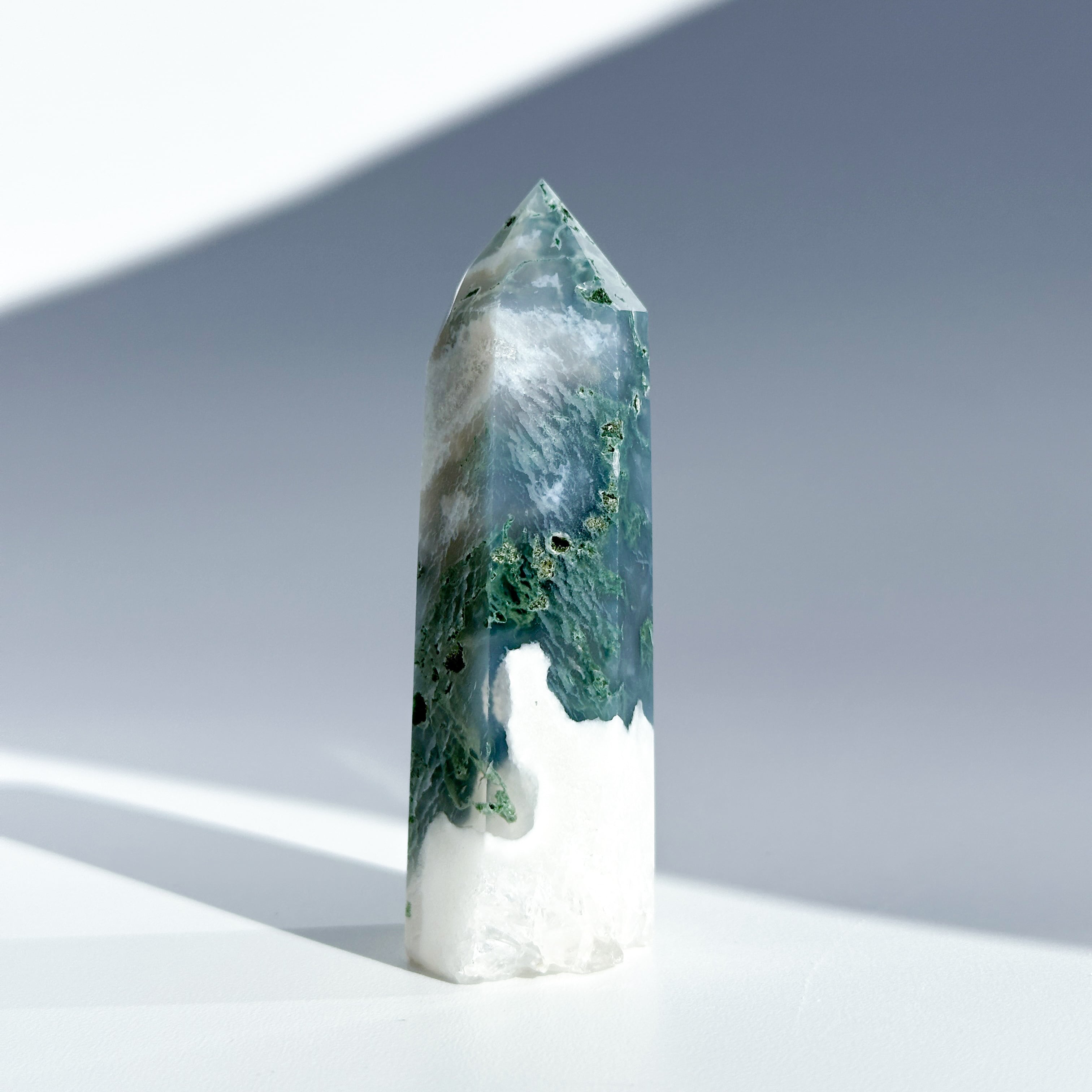 モスアゲート タワー81◇ Moss Agate ◇天然石・鉱物・パワーストーン