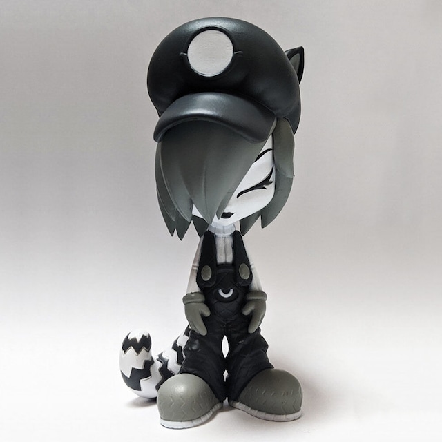 Soopa Maria Grayscale Anniversary figure by Erick Scarecrow