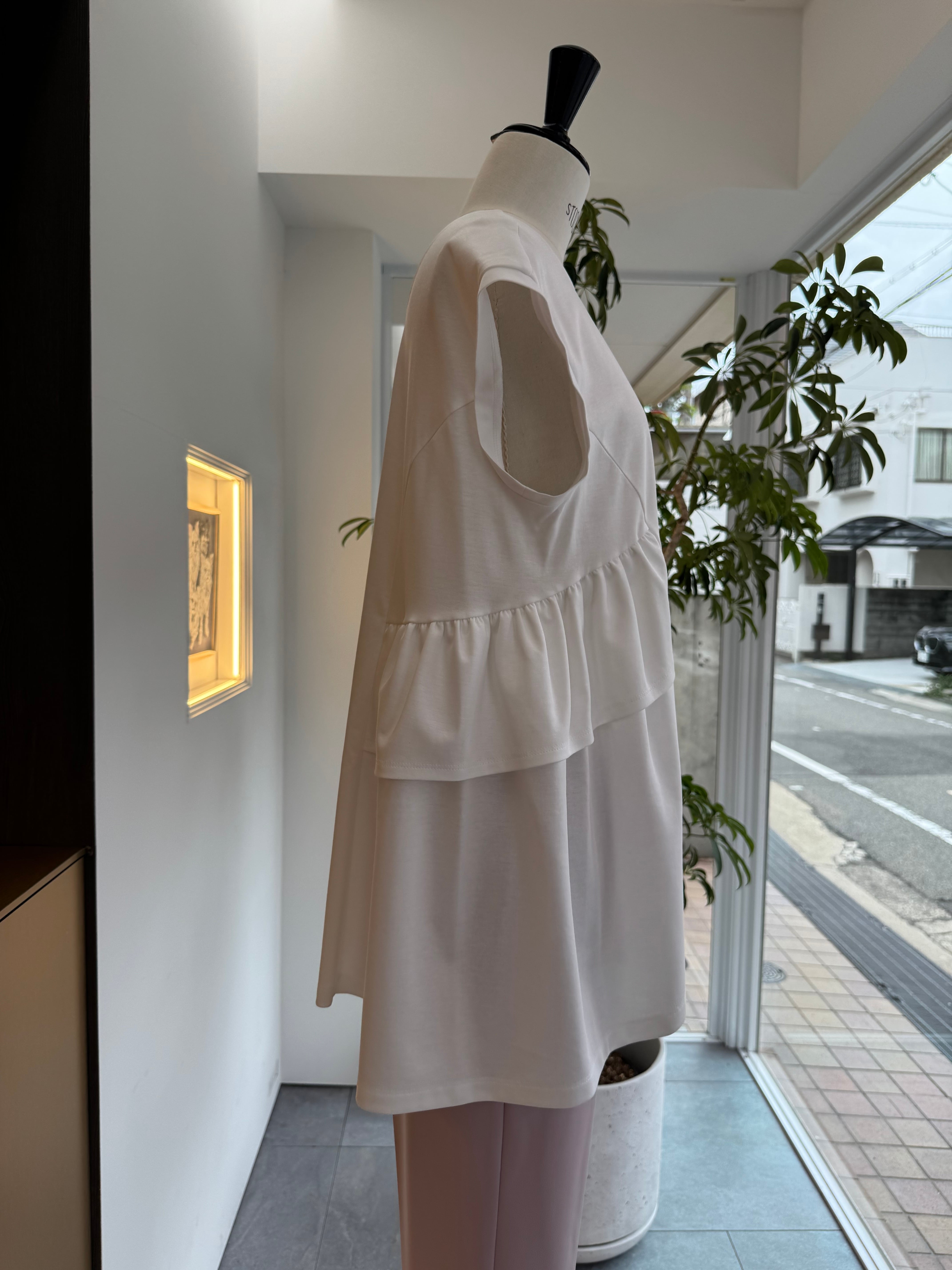 ボーダーズアットバルコニー バックボーダーTEE 2色展開 | FLICKA ASHIYA
