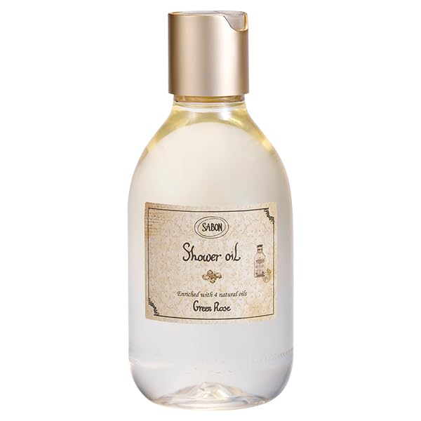 SABON(サボン) シャワーオイル グリーン・ローズ 300mL | geisha Cat*