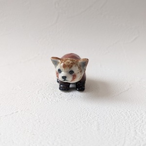 【ミニチュア陶器】 Red panda ~②~