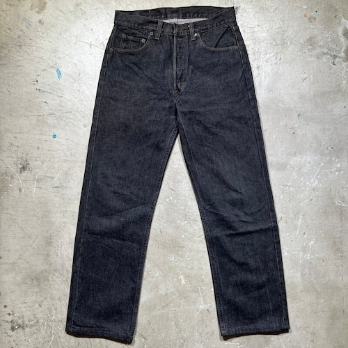 80's~ Levi's リーバイス 501-0658 先染めブラックデニム グッドコンディション 刻印653 実寸W29～30インチ USA製 希少 ヴィンテージ BA-2371 RM2790H