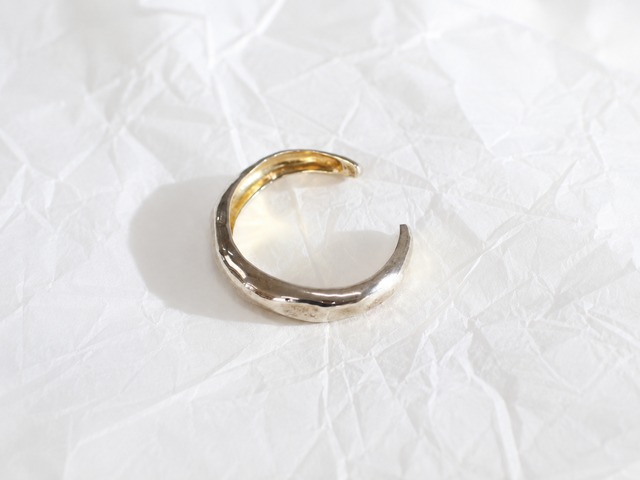 Aperdiem(アペルディエム)Pale Drop Hoop イヤーカフ パール+シルバー 81527105