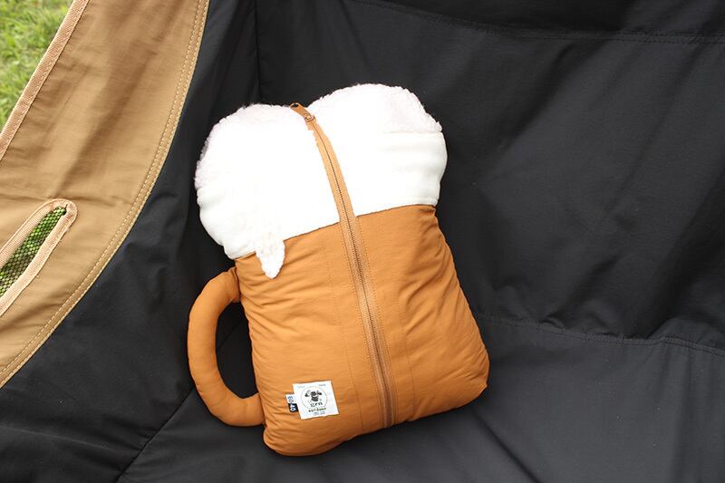 grn outdoor 60/40 CUSHION BLANKET BEER go0463f ブランケット