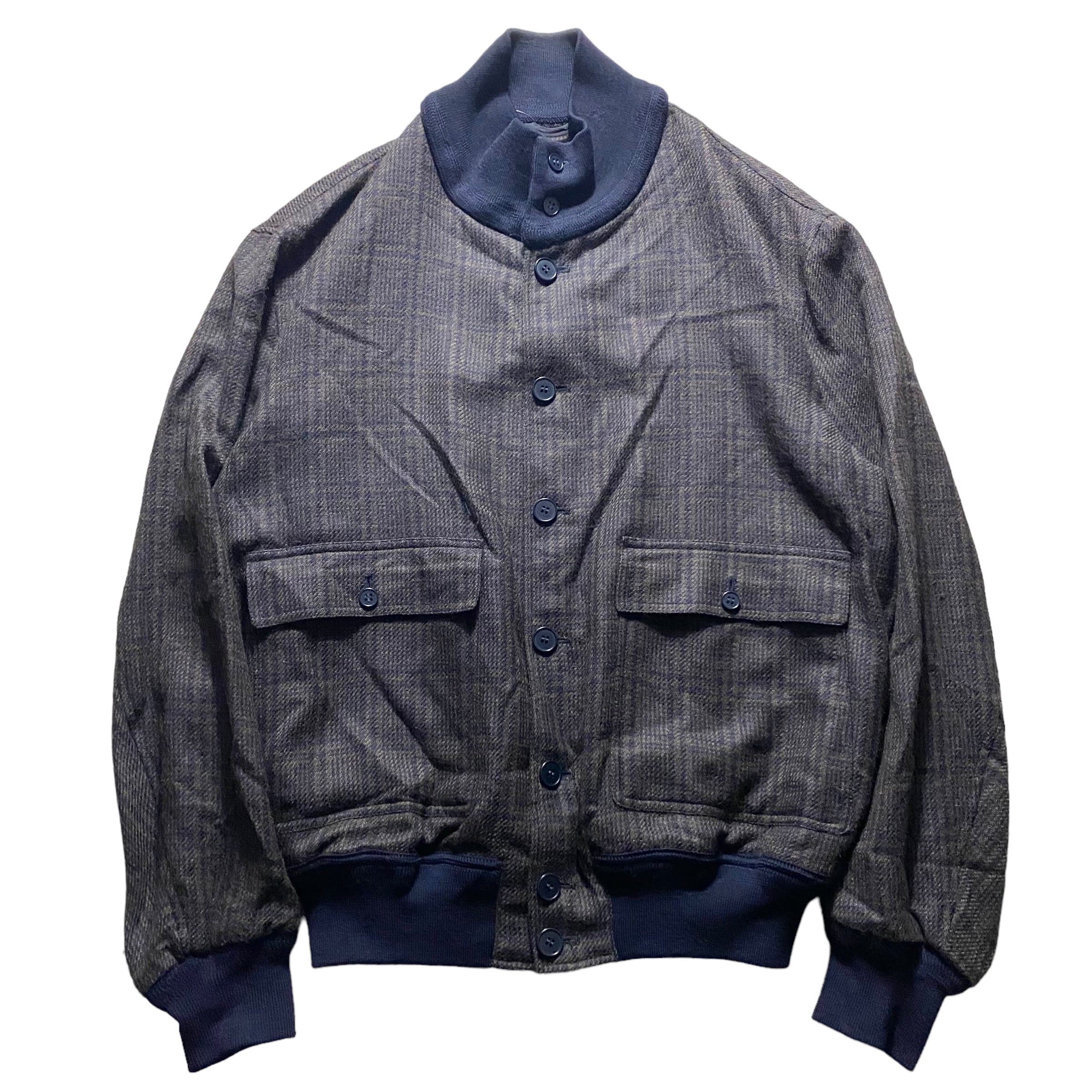 VALSTAR alpaca × silk blouson | NOIR ONLINE
