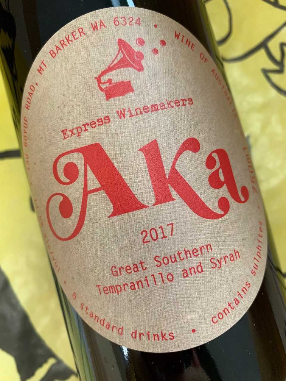 アカ　2017　エクスプレス・ワインメーカーズ　赤ワイン | YAMAJIN公式通販-マスターオブワインが選ぶ高級ワイン/日本酒- powered  by BASE