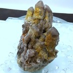 仕事・金運・安定・グラウディング☆女神のスモーキーファントムクォーツクラスター2 リーディングストーン