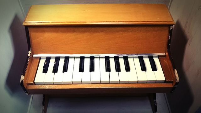 〔vintage〕トイピアノ　24鍵盤（フランス）