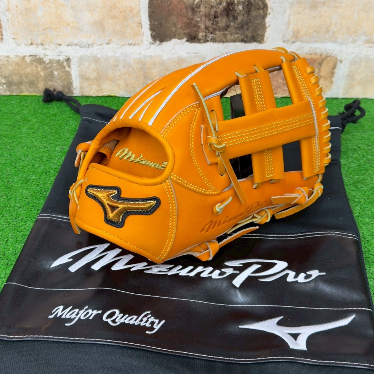 限定】 MIZUNO ミズノプロ CRAFTED EDTION 内野F型(藤田)+5mm 硬式