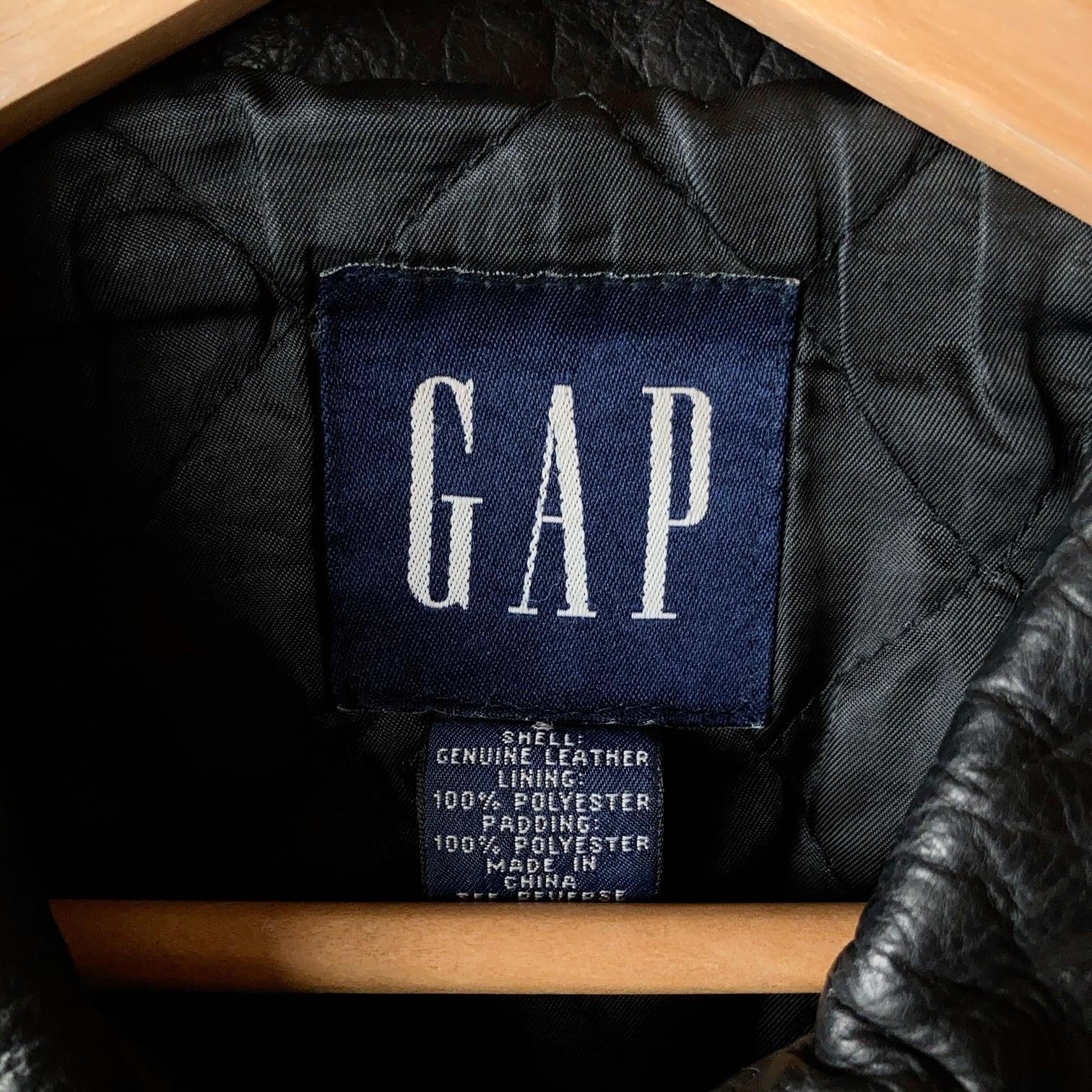 GapGap レザージャケット　レディース 本革 Sサイズ