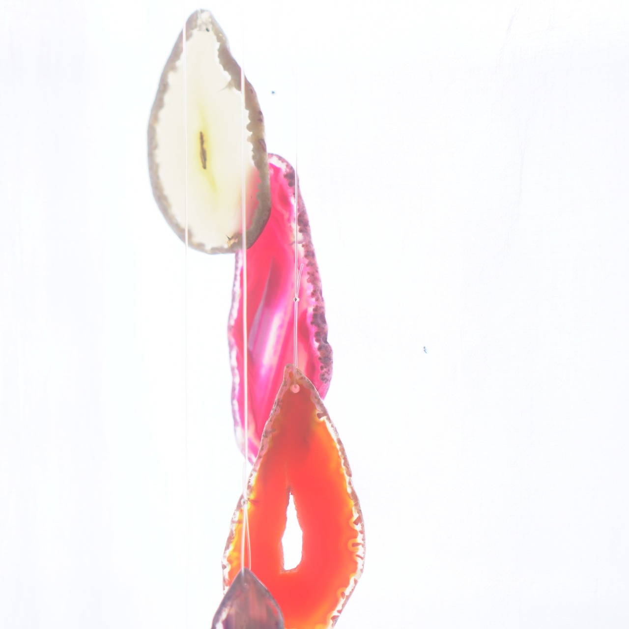 Dramatic Flowers 03 - アゲートヒーリングチャイム / Agate Sun Catcher Wind Chime 408