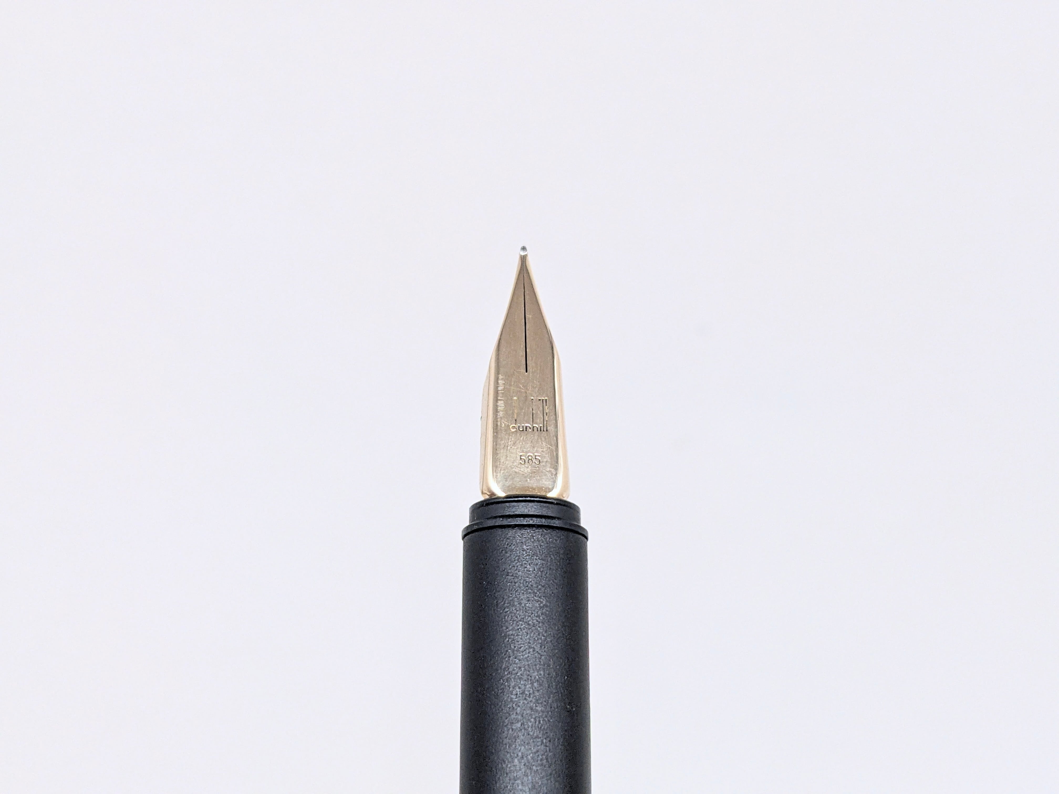 DUNHILL ダンヒル 万年筆 シルバー 925ボディ ペン先585/14金 ダンヒル dunhill | 川口明弘の調整万年筆