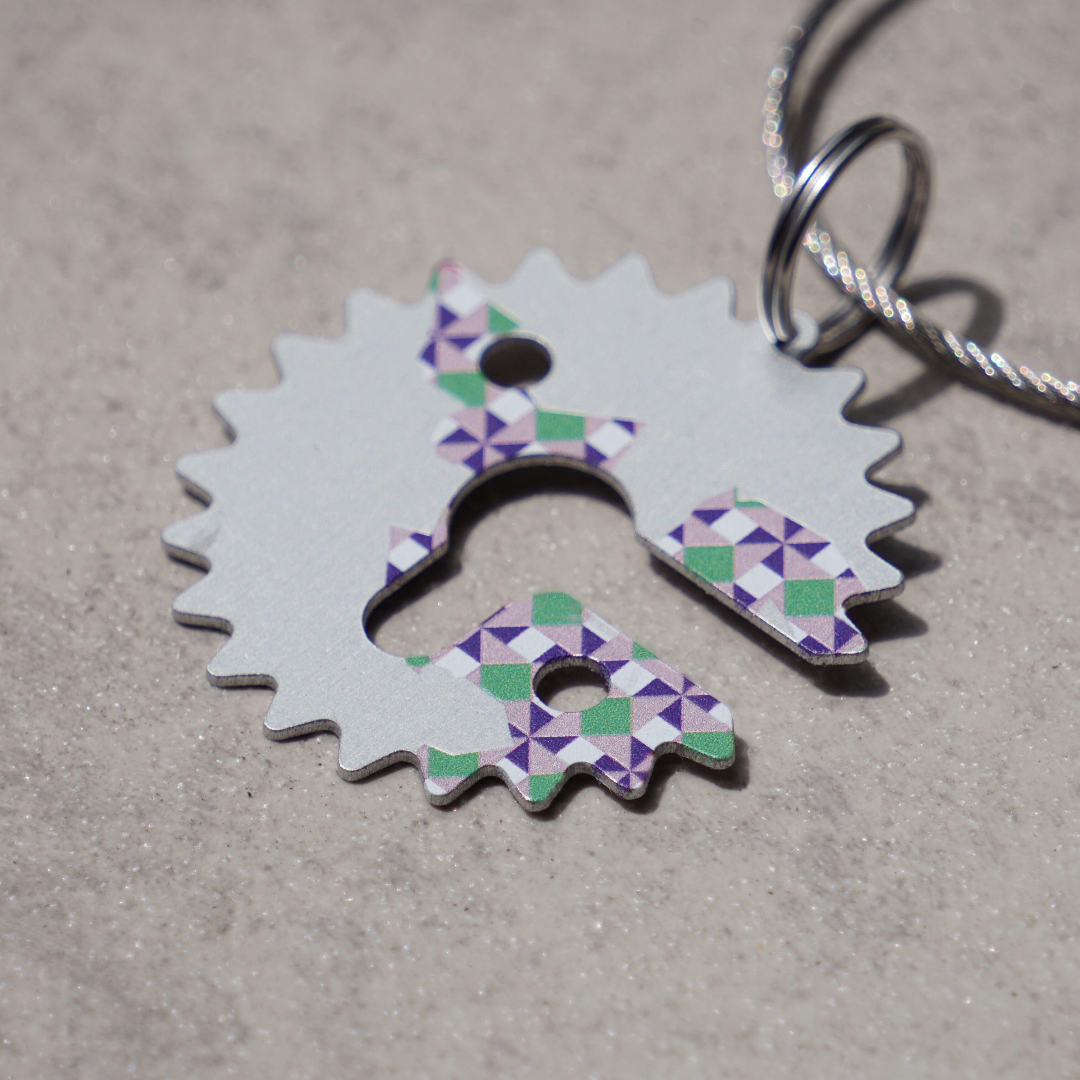 アルファベットキーホルダー G