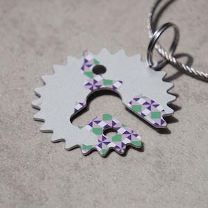 アルファベットキーホルダー G