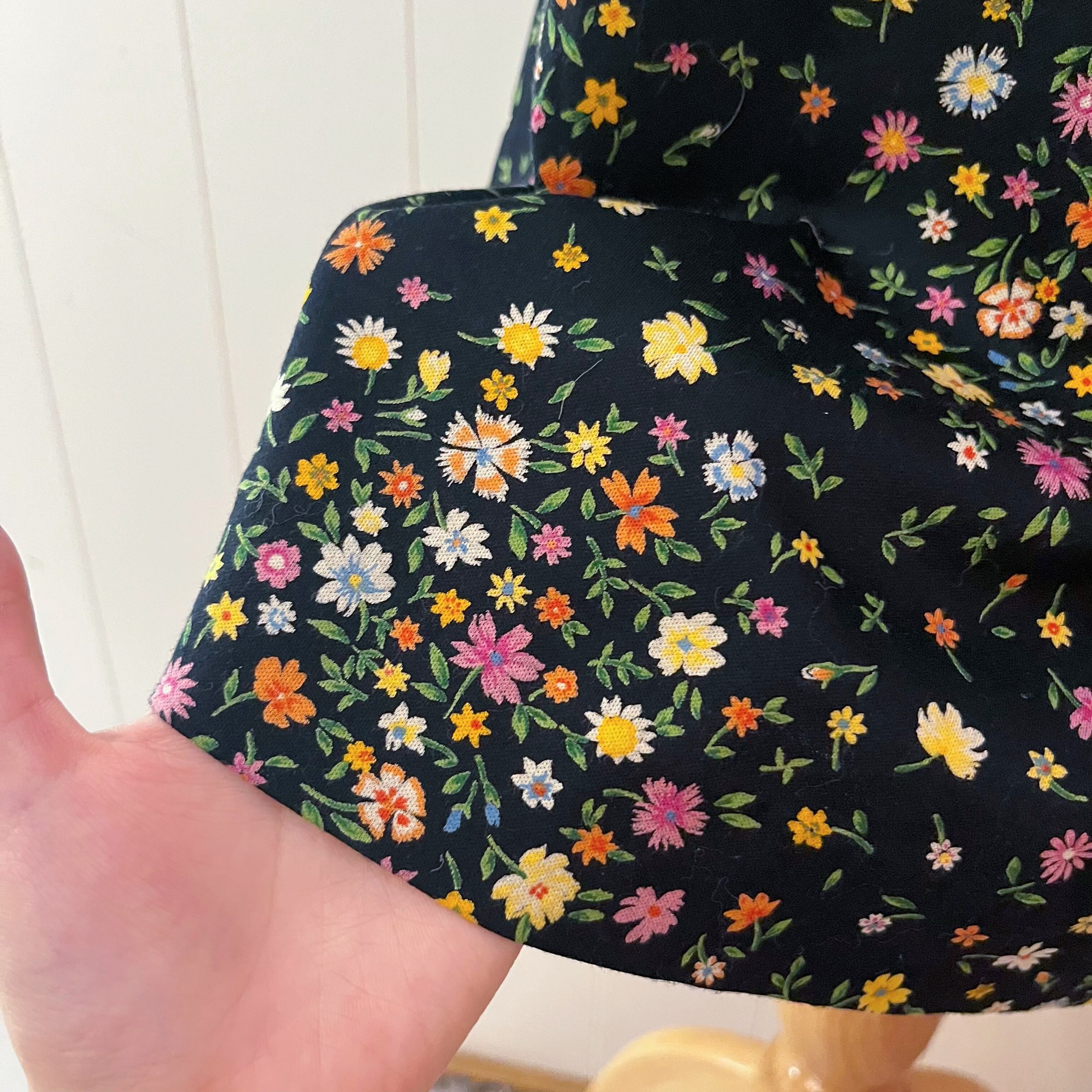 mini colorful flower skirt