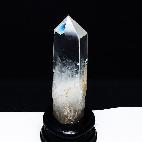 水晶 六角柱 台座付属 一点物   152-3091
