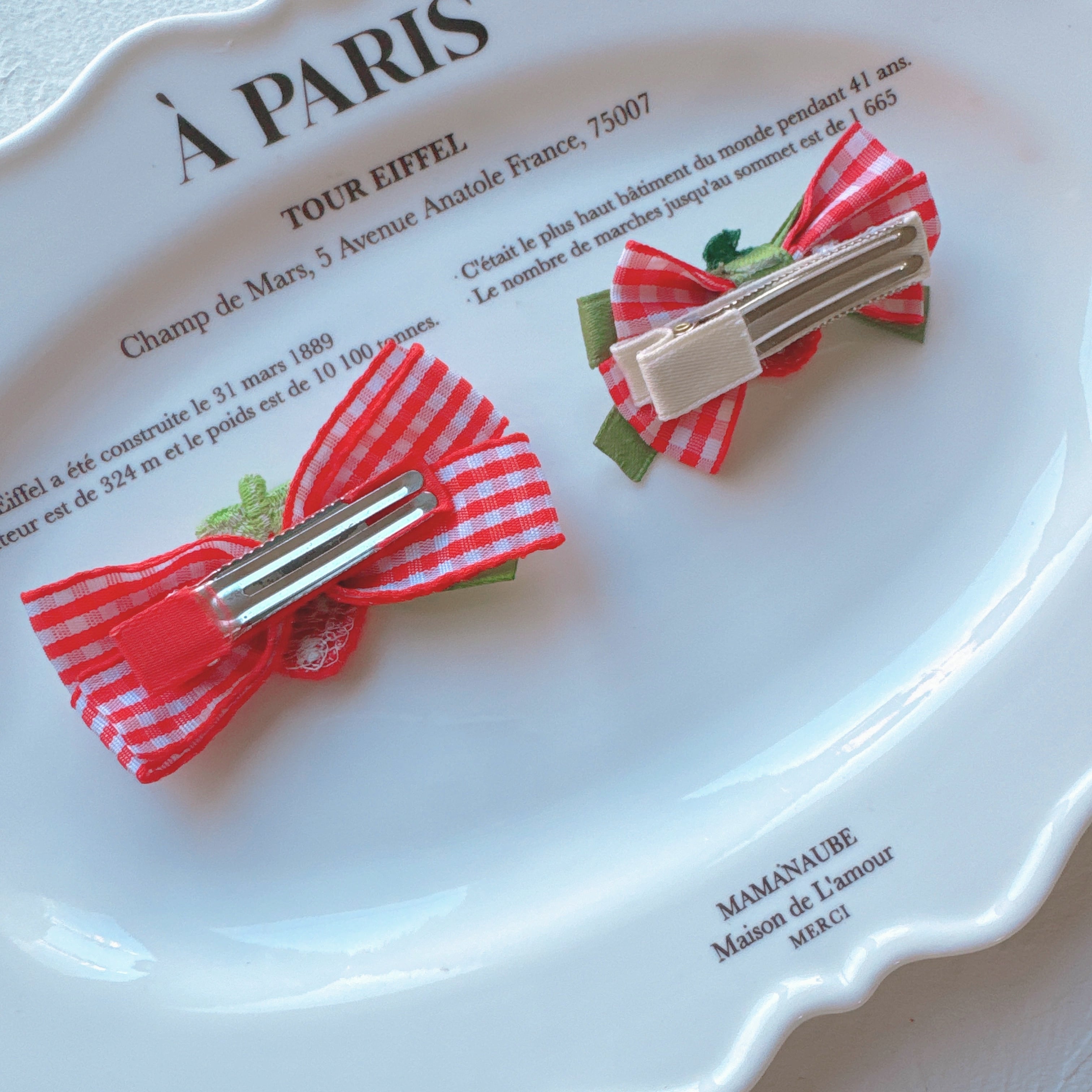 いちごリボンパッチン