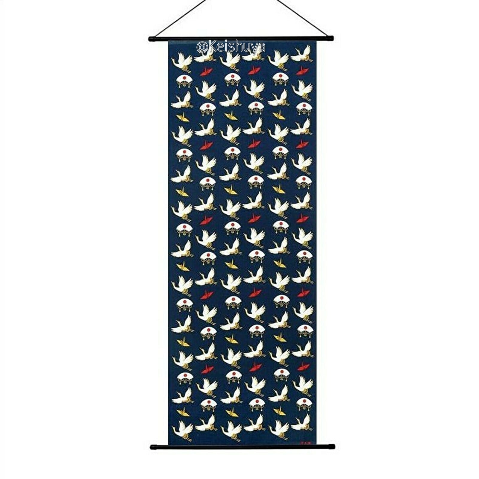 ☆濱文様 てぬぐい 鶴寿 コン 約90×34cm 綿100% 日本製 新品 | 和雑貨京秀屋 ☆濱文様 てぬぐい 鶴寿 コン 約90×34cm 綿100% 日本製 新品 | 和雑貨京秀屋
