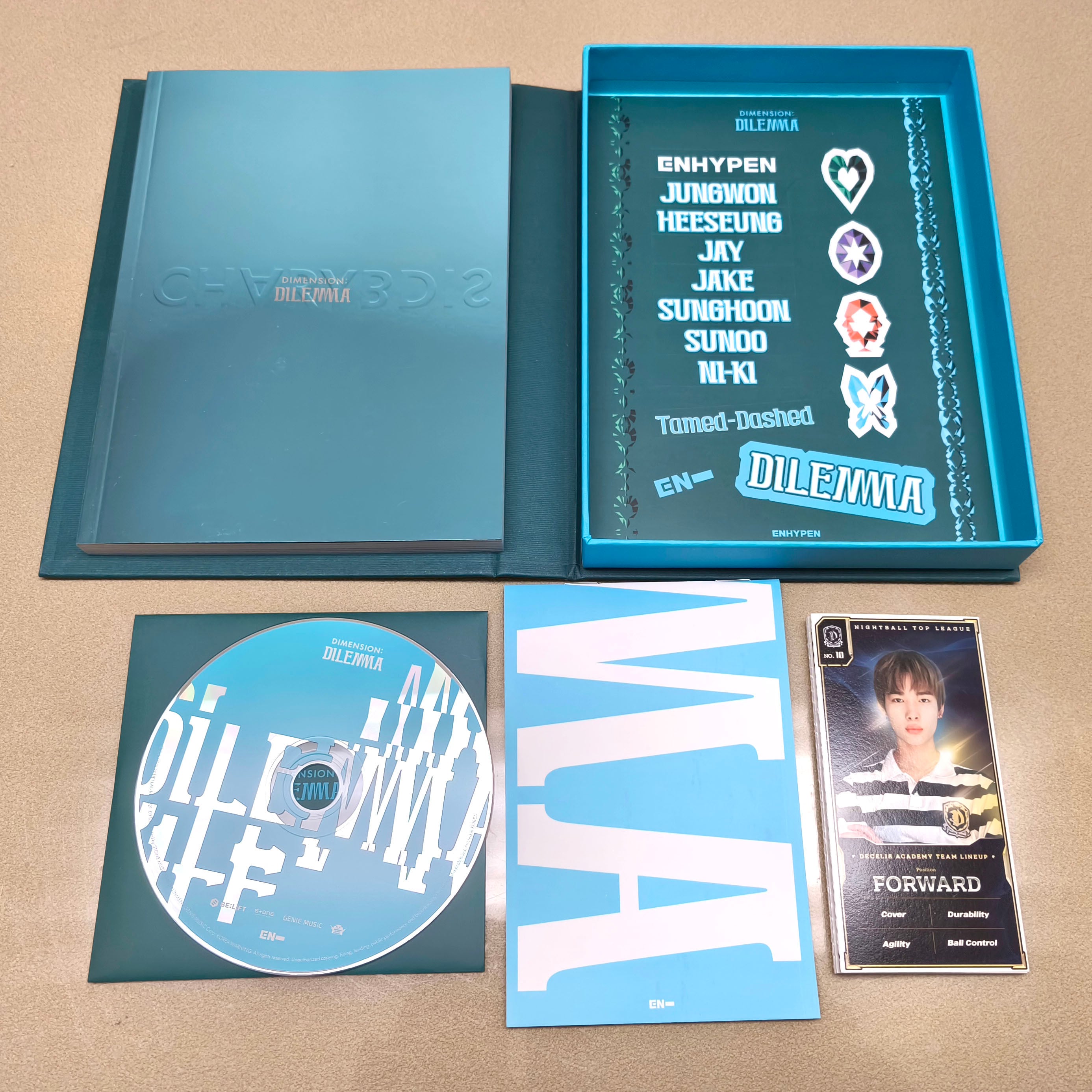 DILEMMA アルバム 3枚セット DIMENSION: DILEMMA・ENHYPENアルバム・3形態セット・ポスター付・No