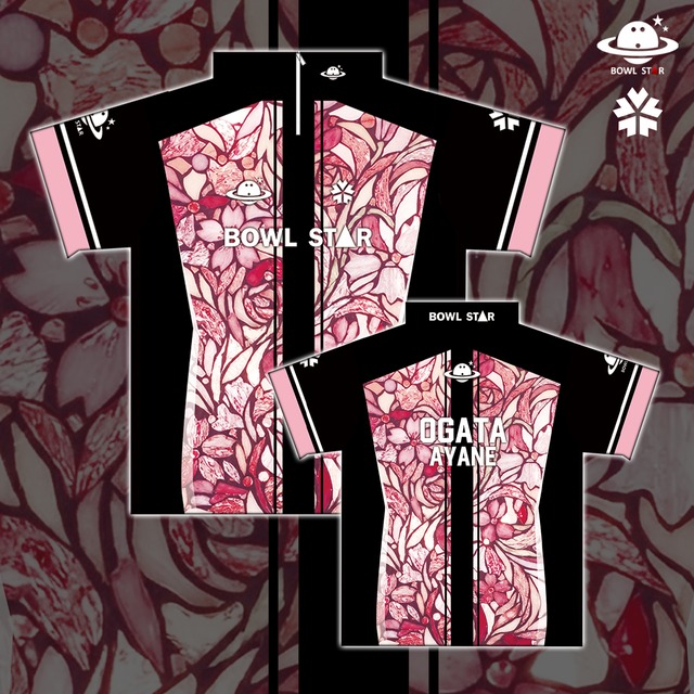 STAR LAB PINK 2026【ULALAB × BOWLSTARコラボ】[ウェア-403]ネーム入り・完全受注生産