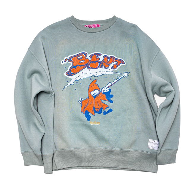 [2023Spring] EFFECTEN(エフェクテン) / pigment raglan sleeve sweat