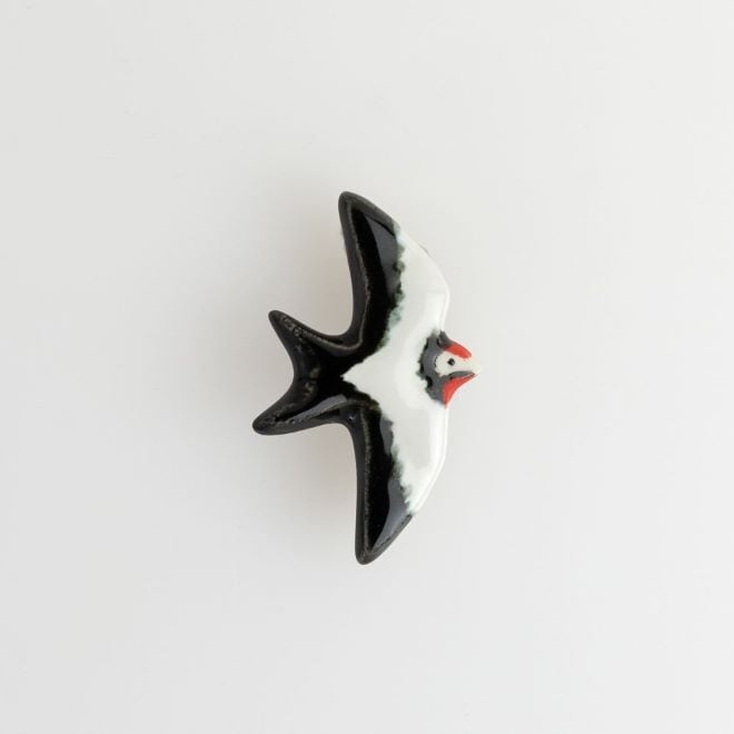 つばめ ブローチ | 七窯社 (nanayosha)