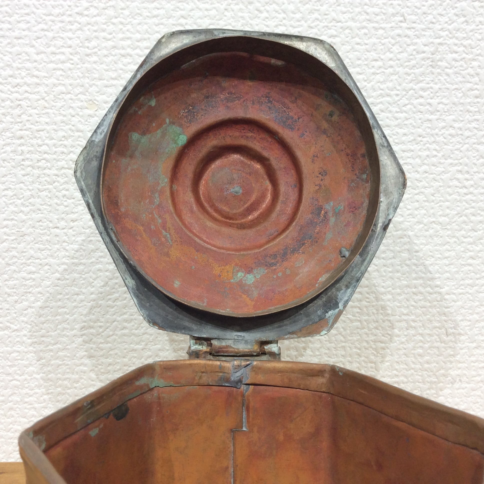 フランス ／1930年代銅製入れ物 24404 | ワンオアエイト