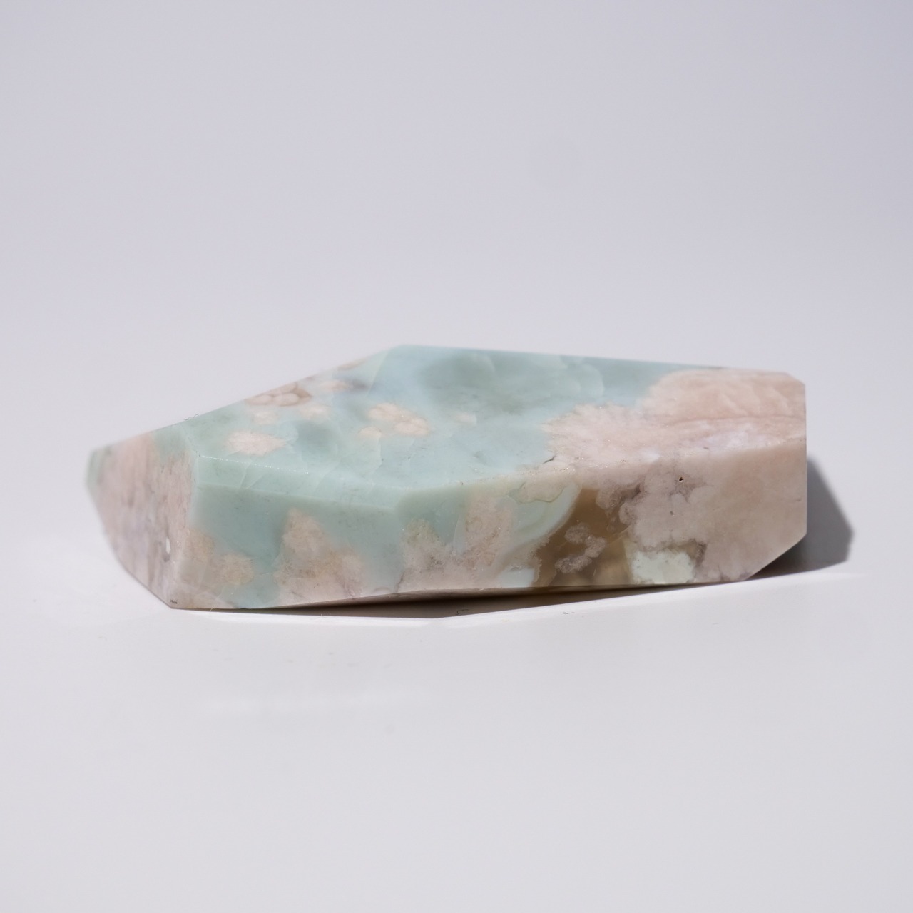 グリーン フラワーアゲート / フリーフォーム