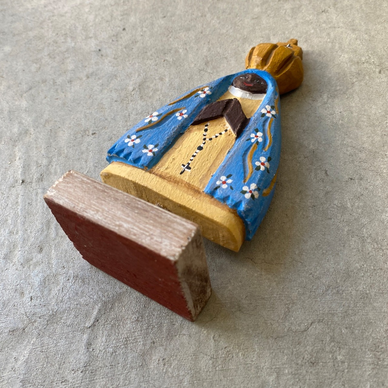 フォークアート OA アパレシーダ 水色 ②