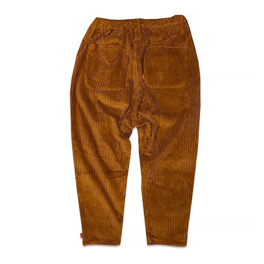 HEAVY WEIGHT CORDUROY BEACH PANTS (CARAMEL BROWN) / HEAD GOONIE