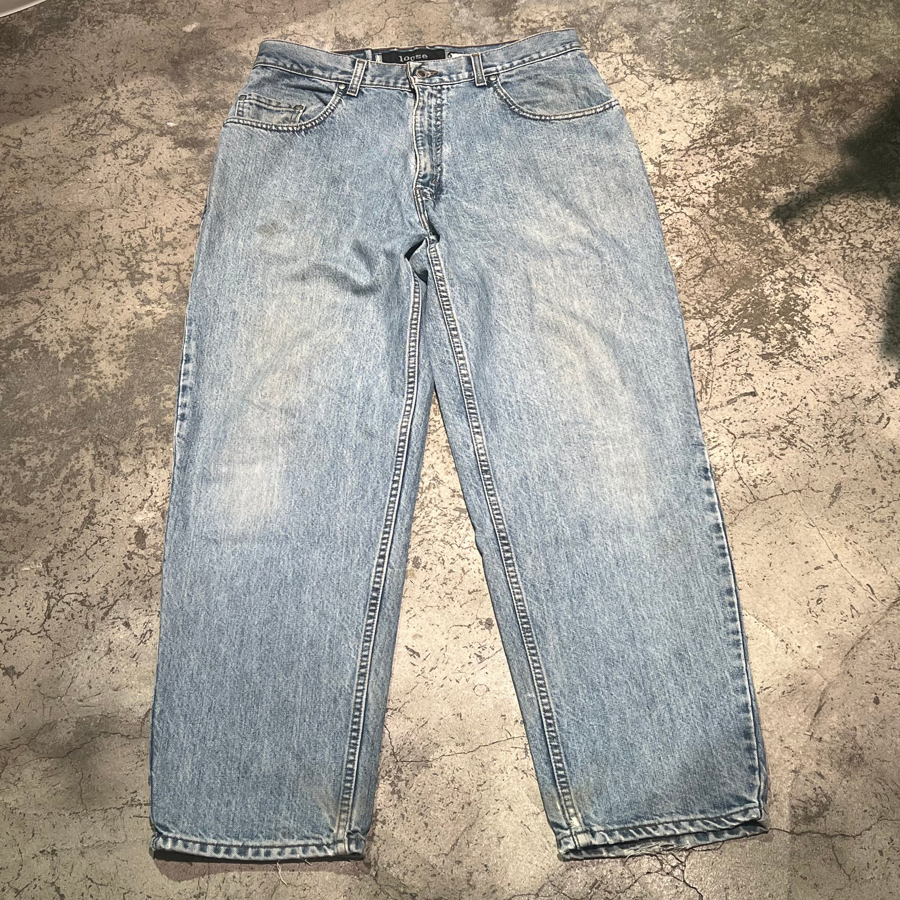 00年代 リーバイス Levi's SILVER TAB シルバータブ LOOSE FIT ジーンズ デニムパンツ メンズw34 /eaa371692