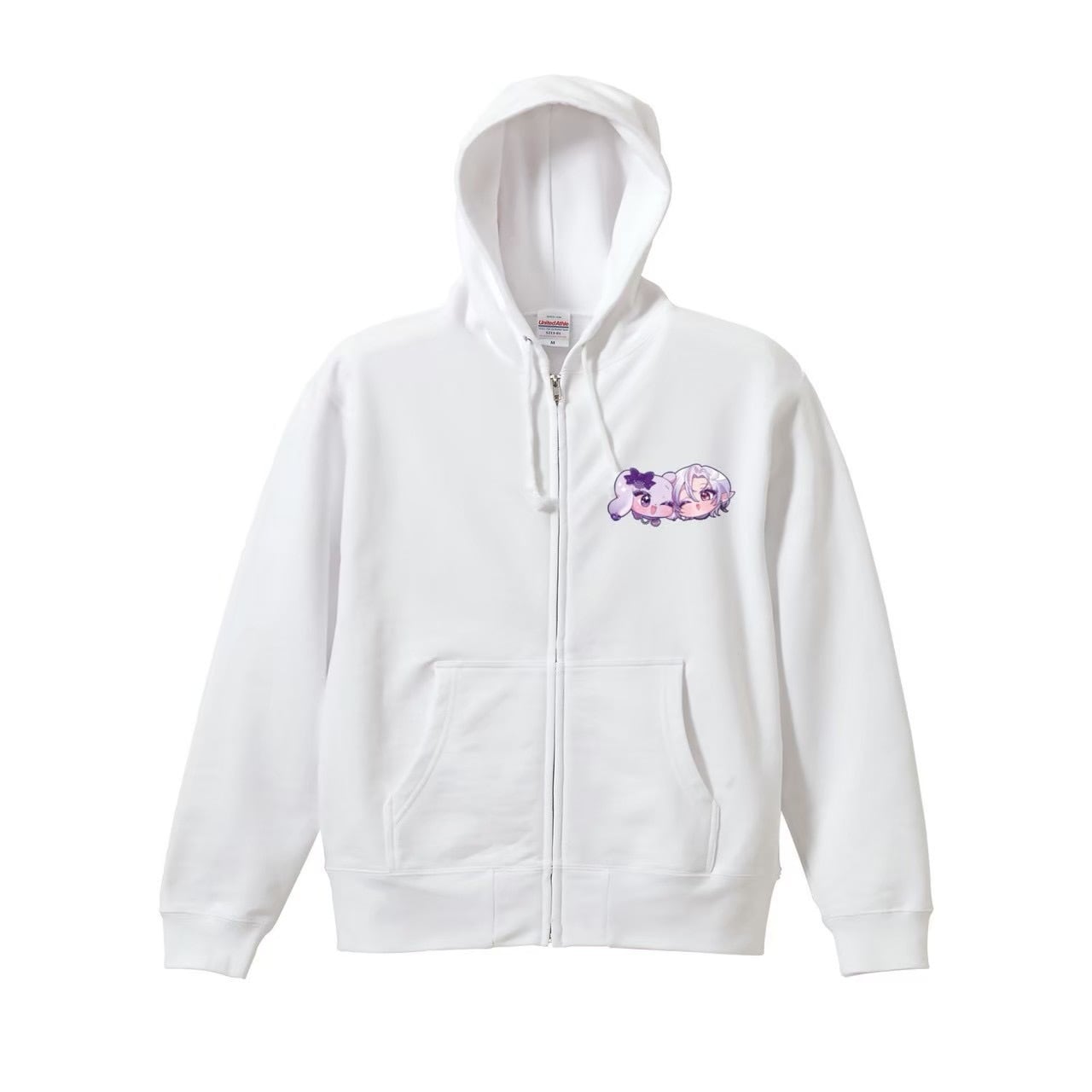 夜月ミサ(X/@misa_yotsuki) x Zip up hoodie 10.0oz | WANCE