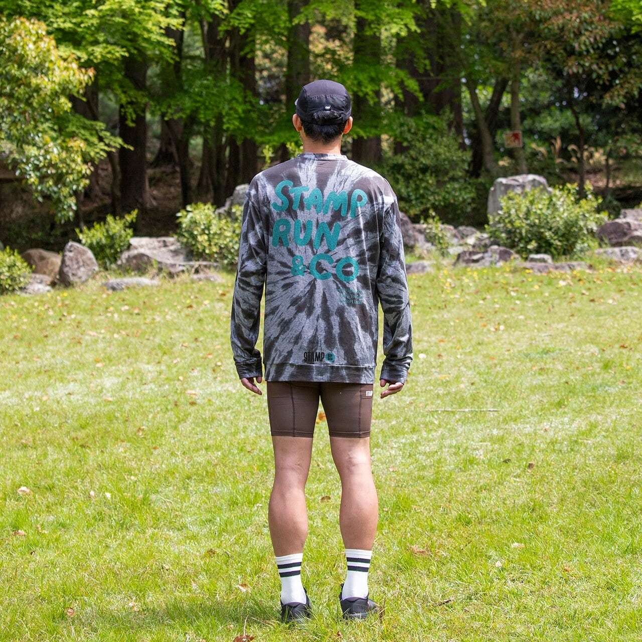 STAMP RUN&CO（スタンプ ランアンドコー）STAMP MENS 1/2 CARGO TIGHTS