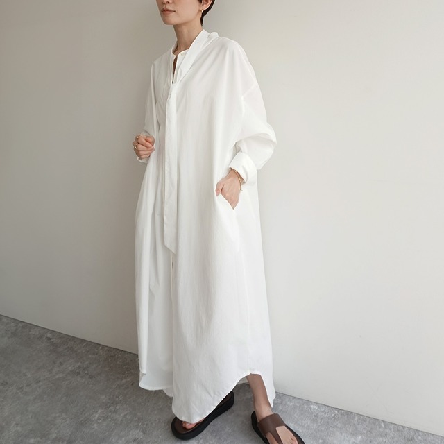 オーバーサイズシャツワンピ